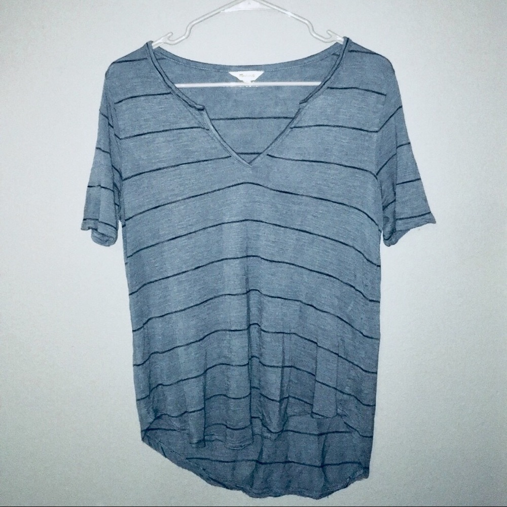 Madewell Anthem Split Neck Tee